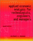 Applied Economic Analysis for Technologists, Engineers, and Managers [Click for larger image]