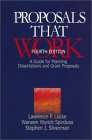 Proposals That Work : A Guide for Planning Dissertations and Grant Proposals [Click for larger image]