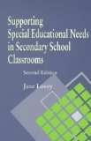 Supporting Special Educational Needs in Secondary School Classrooms [Click for larger image]