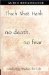 No Death, No Fear : Comforting Wisdom for Life cover