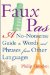 Faux Pas : A No-nonsense Guide to Words And Phrases from Other Languages cover