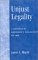  Unjust Legality: A Critique of Habermas's Philosophy of Law