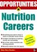 Opportunities in Nutrition Careers cover
