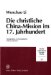 Die Christliche China-mission Im 17. Jahrhundert cover