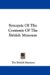 Synopsis of the Contents of the British Museum cover