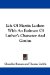 Life of Martin Luther : With an Estimate of Luther's Character and Genius cover