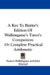 A Key to Butler's Edition of Walkingame's Tutor's Companion, or Complete Practical Arithmetic cover