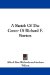 A Sketch of the Career of Richard F. Burton cover
