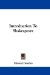Introduction to Shakespeare cover
