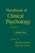 Handbook of Clinical Psychology : Adults cover