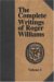 The Complete Writings of Roger Williams cover