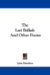 The Last Ballad : And Other Poems cover