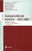 Computational Science - Iccs 2001 : International Conference San Francisco, Ca, Usa, May 28-30, 2001 Proceedings, Part II cover