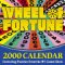 Wheel of Fortune 2000 Calendar cover