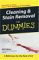 Cleaning & Stain Removal For Dummies cover