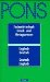 PONS Fachworterbuch Druck- Und Verlagswesen : Englisch-Deutsch, Deutsch-Englisch cover