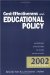 Cost-Effectiveness and Educational Policy cover