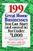 199 Great Home Businesses You Can Start cover