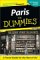 Paris for Dummies cover