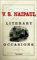 Literary Occasions : Essays cover