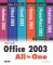 Microsoft Office 2003 All-In-One cover
