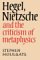  Hegel, Nietzsche and the Criticism of Metaphysics