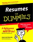 Resumes for Dummies [Click for larger image]