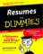 Resumes for Dummies cover
