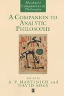 A Companion To Analytic Philosophy [Click for larger image]