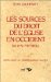 Les Sources Du Droit De L'Eglise En Occident Du IIe Au VIIe Siecle cover