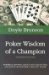 Poker Wisdom of a Champion cover