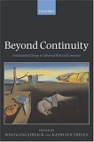 Beyond Continuity : Institutional Change In Advanced Political Economies [Click for larger image]