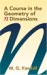A Course in the Geometry of n Dimensions cover