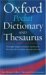 The Pocket Oxford Dictionary And Thesaurus cover