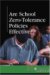 Are School Zero-tolerance Policies Effective? cover