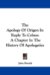 The Apology of Origen in Reply to Celsus : A Chapter in the History of Apologetics cover