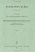 Athanasius Werke : Band I/Teil 1die Dogmatischen Schriften.oratio 3 Contra Arianos cover