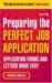 Preparing the Perfect Job Application : Application Forms and Letters Made Easy cover
