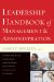 Leadership Handbook of Management and Administration cover