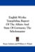 English Works : Toxophilus, Report of the Affairs and State of Germany, the Scholemaster cover
