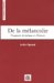 De La Melancolie : Fragments De Poetique Et D'histoire cover