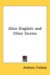 Alice Dugdale and Other Stories cover