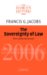 The Sovereignty of Law : The European Way cover
