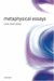 Metaphysical Essays cover
