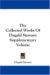The Collected Works of Dugald Stewart : Supplementary Volume cover