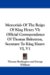 Memorials of the Reign of King Henry VI : Official Correspondence of Thomas Bekynton, Secretary to King Henry VI cover