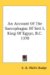 An Account of the Sarcophagus of Seti I, King of Egypt, B.c. 1370 cover