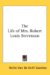 The Life of Mrs. Robert Louis Stevenson cover