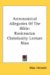 Astronomical Allegories of the Bible : Rosicrucian Christianity Lecture Nine cover