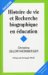 Histoire De Vie Et Recherche Biographique En education cover